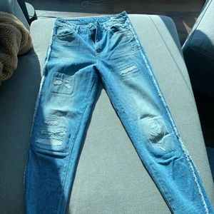 GSTAR RAW ripped jeans